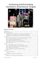 Achieving and Exceeding Greehouse Targets