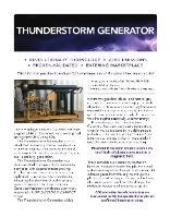 Thunderstorm Overview